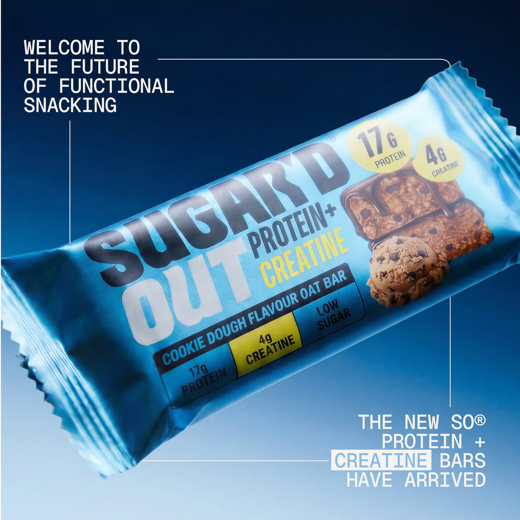 Cookie Dough Protein + Creatine Oat Bar (12 x 68g)