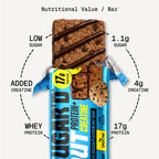 Cookie Dough Protein + Creatine Oat Bar (12 x 68g)