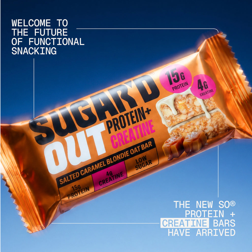 Salted Caramel Blondie Protein + Creatine Oat Bar (12 x 68g)