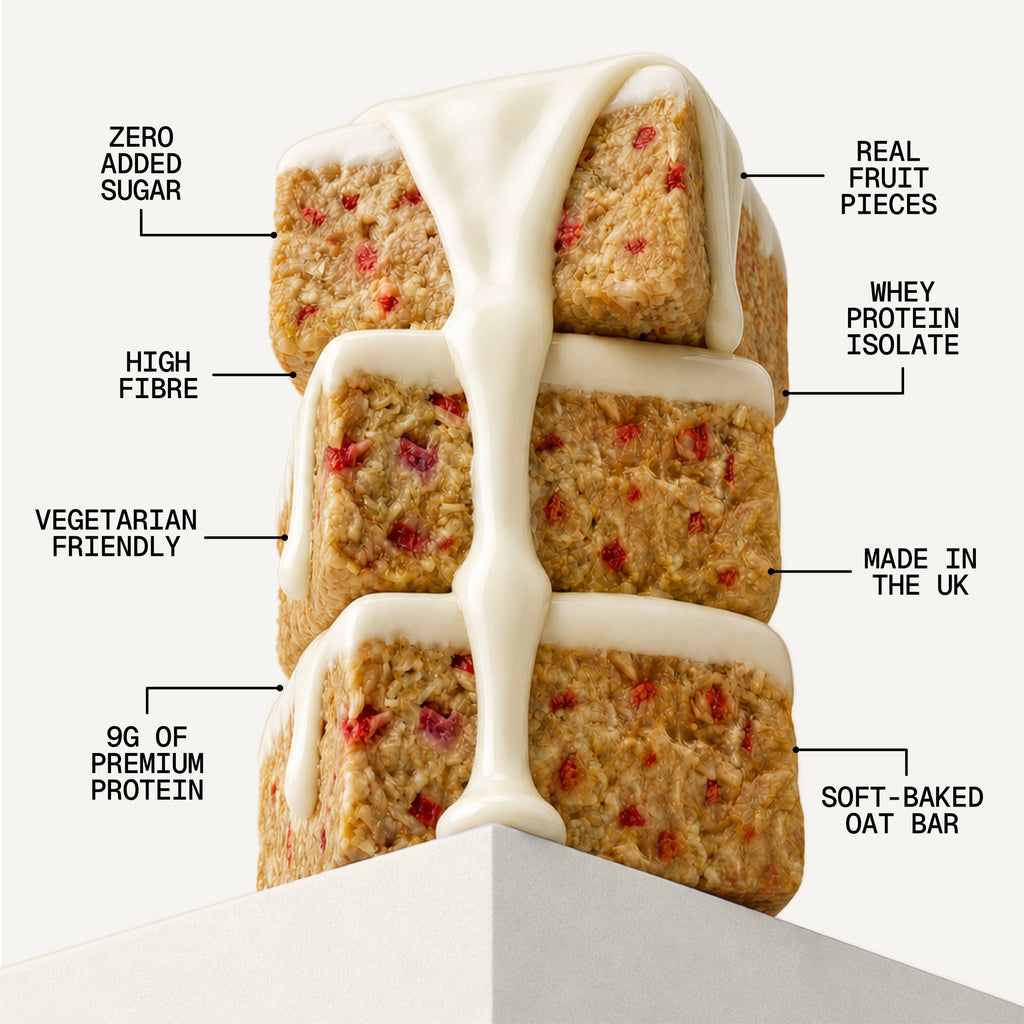 Strawberry Cheesecake Protein + Fibre Oat Bars (15 X 62g)