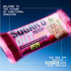 White Choc Raspberry Protein + Creatine Oat Bar (12 x 68g)
