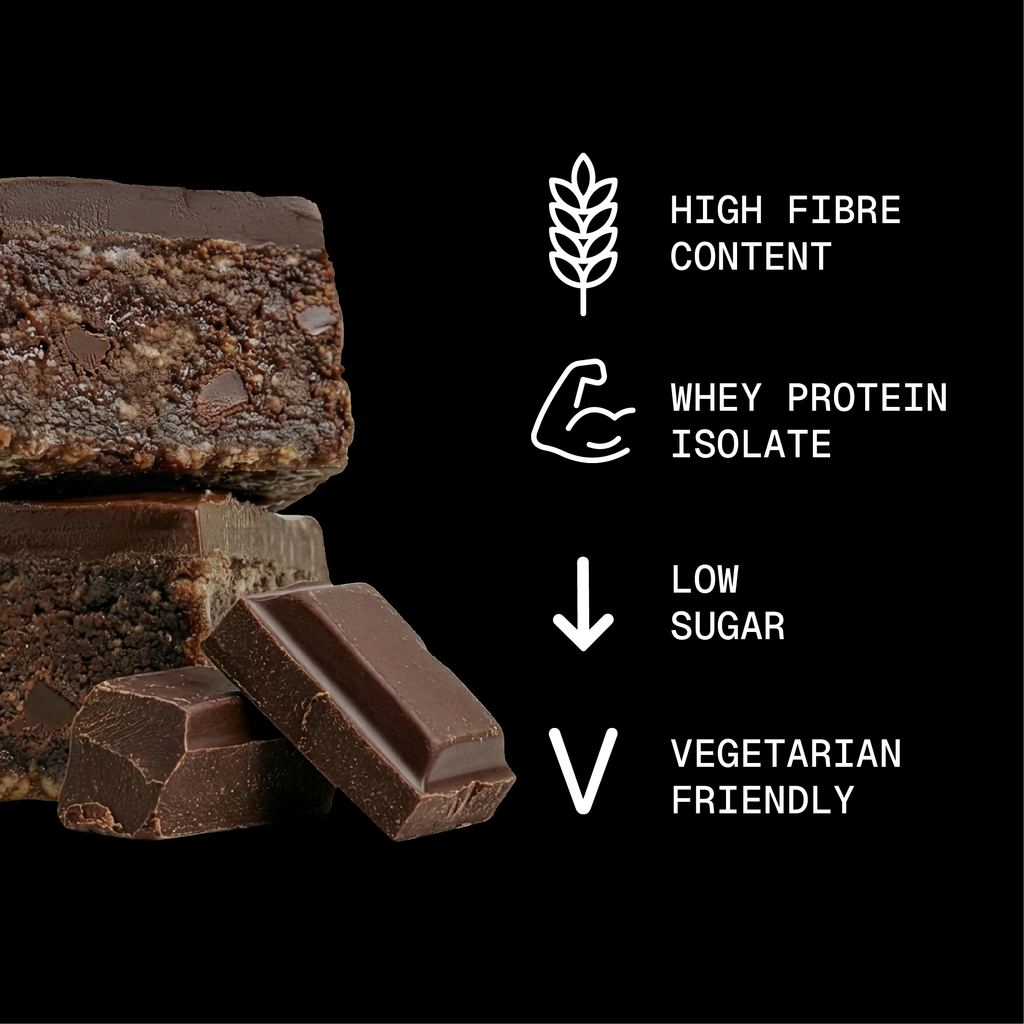 Choc Brownie Protein + Fibre Oat Bar (15 x 62g)