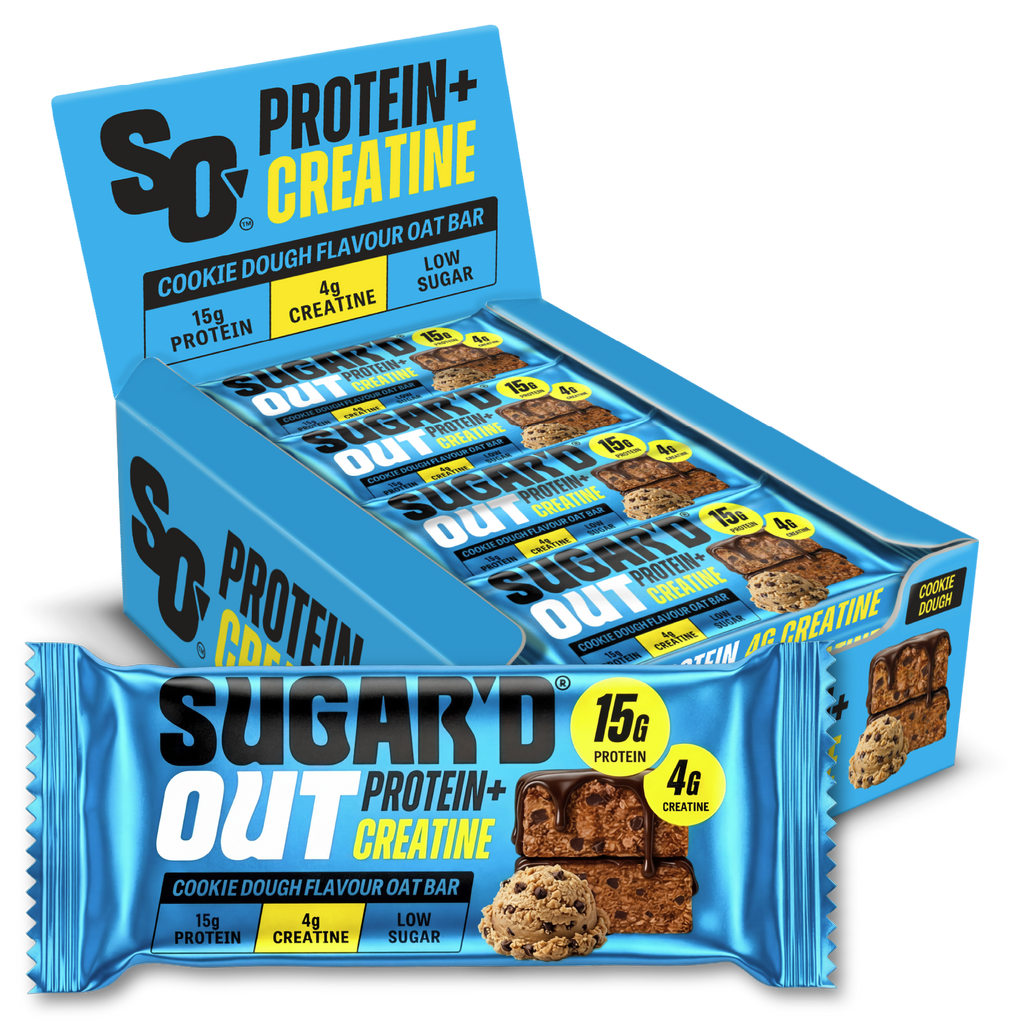 Cookie Dough Protein + Creatine Oat Bar (12 x 68g)