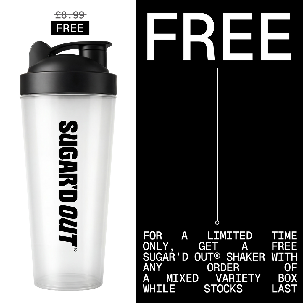 Protein + Creatine Flapjacks Mixed Variety Pack (6x68g) FREE Shaker Bundle
