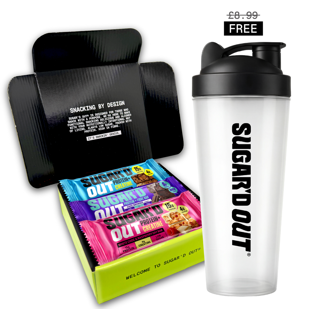 Full Range Mixed Bundle Functional Flapjacks Mixed Variety Pack (3x62g & 3x68g) FREE Shaker Bundle
