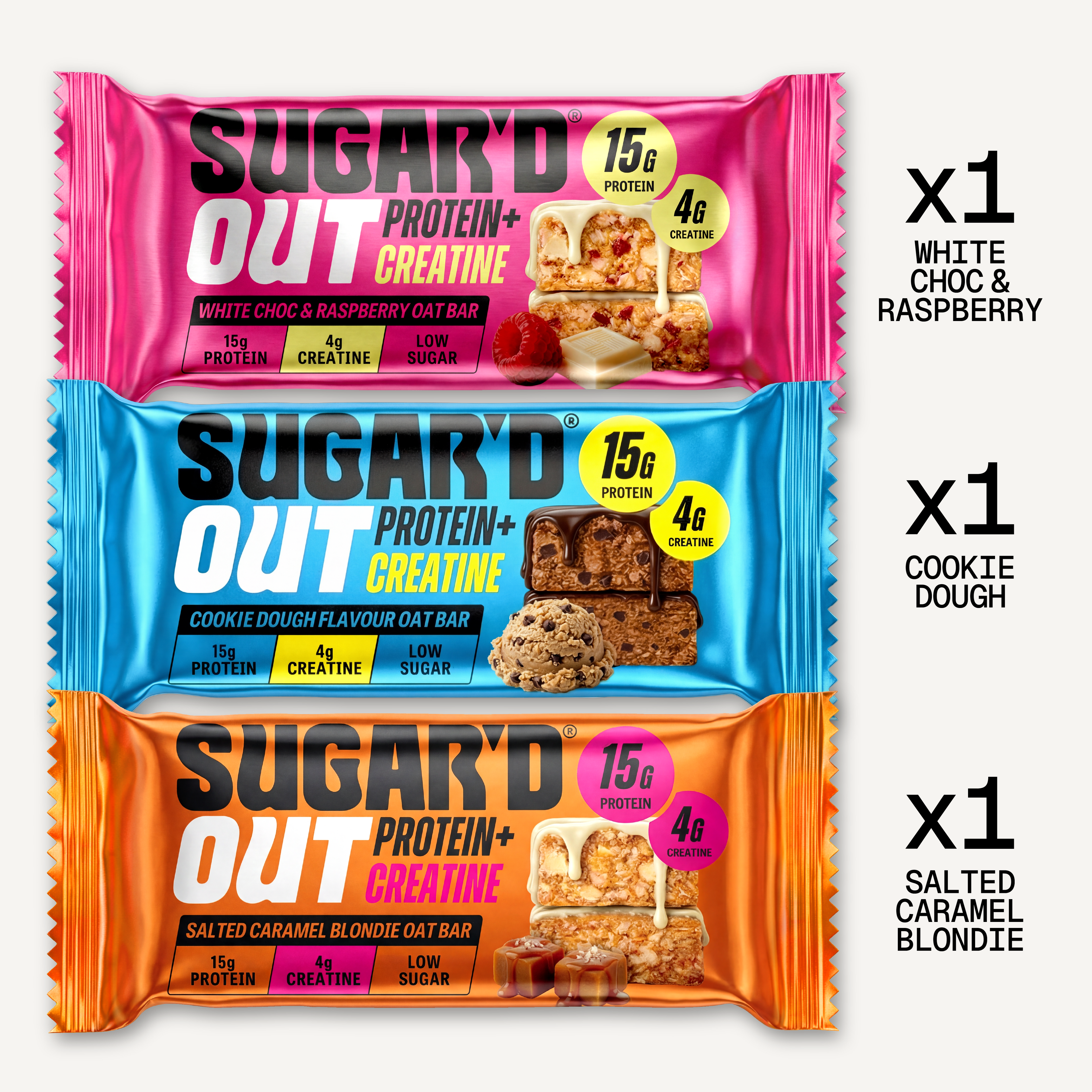 Full Range Mixed Bundle Functional Flapjacks Mixed Variety Pack (3x62g & 3x68g) FREE Shaker Bundle