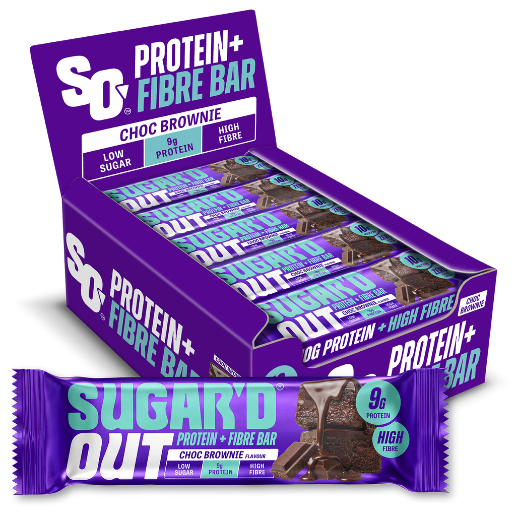 Choc Brownie Protein + Fibre Oat Bar (15 x 62g)
