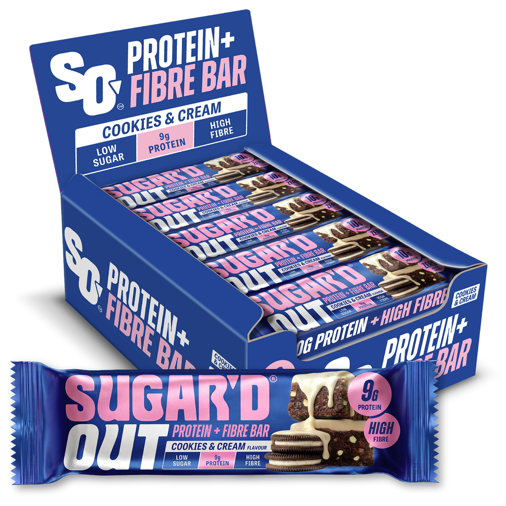 Cookies & Cream Protein + Fibre Oat Bar (15 x 62g)