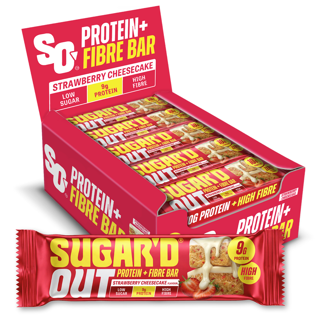 Strawberry Cheesecake Protein + Fibre Oat Bars (15 X 62g)