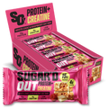 White Choc Raspberry Protein + Creatine Oat Bar (12 x 68g)